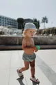 бірюзовий Дитяча бавовняна шапка Jamiks WIDAR