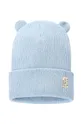 голубой Детская хлопковая шапка Coccodrillo Для мальчиков