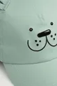 Παιδικό βαμβακερό καπέλο μπέιζμπολ Coccodrillo πράσινο