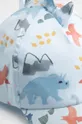 Detská bavlnená šiltovka Coccodrillo modrá