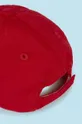 Mayoral czapka z daszkiem bawełniana dziecięca czerwony