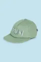 zielony Mayoral czapka z daszkiem bawełniana dziecięca Chłopięcy