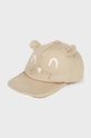 beige Mayoral cappello con visiera in cotone bambini Ragazzi