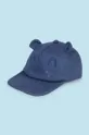 niebieski Mayoral czapka z daszkiem bawełniana dziecięca Chłopięcy