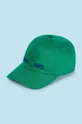 zielony Mayoral czapka z daszkiem bawełniana dziecięca Chłopięcy