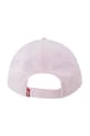 Хлопчик Дитяча бавовняна кепка Levi's LAN RICHMOND BATWING CURVE BRI 9A8615.G рожевий