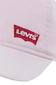 Дитяча бавовняна кепка Levi's LAN RICHMOND BATWING CURVE BRI 9A8615.G рожевий