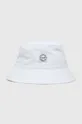 biela Bavlnený klobúk Abercrombie & Fitch Chlapčenský
