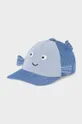 голубой Детская хлопковая кепка Mayoral Newborn Для мальчиков