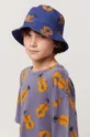 mornarsko modra Otroški bombažni klobuk Bobo Choses Fantovski