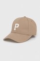 Pepe Jeans șapcă de baseball din bumbac NOAH JR bumbac bej PB040312