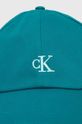Παιδικό βαμβακερό καπέλο μπέιζμπολ Calvin Klein Jeans IU0IU00150.B.PPYH τιρκουάζ SS24