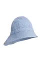 μπλε Παιδικό βαμβακερό καπέλο Liewood Για αγόρια
