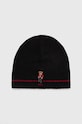 Polo Ralph Lauren czapka wełniana wełna czarny 455931401