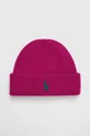 рожевий Вовняна шапка Polo Ralph Lauren Жіночий