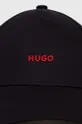 Bavlnená šiltovka HUGO čierna
