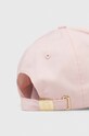Akcesoria Tommy Hilfiger czapka z daszkiem bawełniana AW0AW15772 różowy