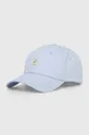 μπλε Βαμβακερό καπέλο του μπέιζμπολ Tommy Hilfiger Γυναικεία