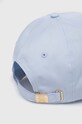 Akcesoria Tommy Hilfiger czapka z daszkiem bawełniana AW0AW15772 niebieski