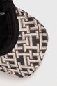 Tommy Hilfiger czapka z daszkiem bawełniana czarny AW0AW15773