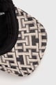 Bavlněná baseballová čepice Tommy Hilfiger černá AW0AW15773