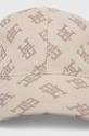 Tommy Hilfiger czapka z daszkiem bawełniana AW0AW15781 beżowy SS24