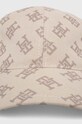 Bavlněná baseballová čepice Tommy Hilfiger AW0AW15781 béžová SS24