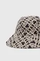 Pamučni šešir Tommy Hilfiger crna
