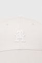 Tommy Hilfiger șapcă de baseball din bumbac AW0AW15786 gri SS24
