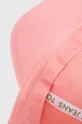 rózsaszín Tommy Jeans pamut baseball sapka