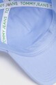 Tommy Jeans pamut baseball sapka kék AW0AW15842