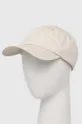 μπεζ Βαμβακερό καπέλο του μπέιζμπολ Tommy Jeans Γυναικεία