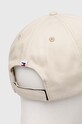 Doplňky Bavlněná baseballová čepice Tommy Jeans AW0AW15845 béžová
