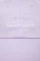 Tommy Jeans șapcă de baseball din bumbac AW0AW15845 violet SS24