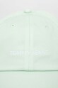 Tommy Jeans șapcă de baseball din bumbac AW0AW15845 verde SS24