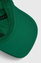 Tommy Jeans czapka z daszkiem bawełniana zielony AW0AW15845
