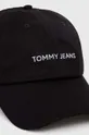 Tommy Jeans berretto da baseball in cotone nero