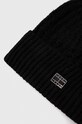 Accesorii Tommy Jeans căciulă din amestec de lână AW0AW15846 negru