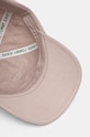 Βαμβακερό καπέλο του μπέιζμπολ Tommy Jeans ροζ AW0AW15848