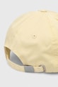 Akcesoria Tommy Jeans czapka z daszkiem bawełniana AW0AW15848 żółty