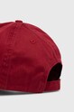 Tommy Jeans czapka z daszkiem bawełniana AW0AW15848 bordowy AW24