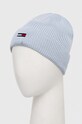 Tommy Jeans czapka AW0AW16102 niebieski SS24