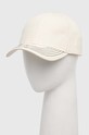 Бавовняна бейсболка Guess аплікація бежевий V4RZ02.WFKN0