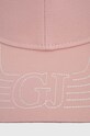 Βαμβακερό καπέλο του μπέιζμπολ Guess V4RZ02.WFKN0 ροζ SS24