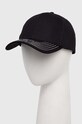 Бавовняна бейсболка Guess аплікація чорний V4RZ02.WFKN0