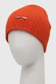Calvin Klein berretto in misto lana arancione