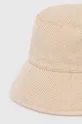 Pamučni šešir Lauren Ralph Lauren Temeljni materijal: 100% Pamuk Podstava: 100% Pamuk Umeci: 100% Prirodna koža
