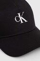 Doplňky Bavlněná baseballová čepice Calvin Klein Jeans K60K611541 černá