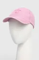 rosa Pinko berretto da baseball in cotone Donna