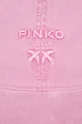 Βαμβακερό καπέλο του μπέιζμπολ Pinko ροζ